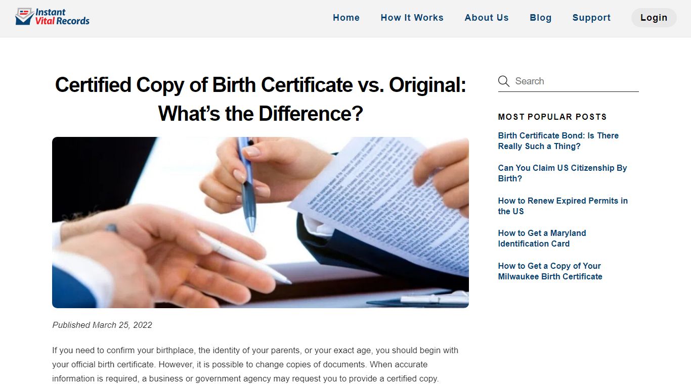 Certified Copy of Birth Certificate vs. Original: What's the Difference?